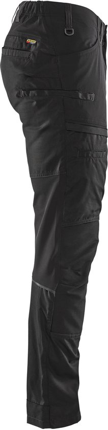 Blaklader Service werkbroek met stretch 1456-1845 - Mannen - Zwart/Donkergrijs - 52