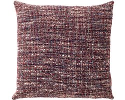 Dutch Decor CHANTAL - kussenhoes 45x45 cm - gemêleerd - Deco Rose - roze - met rits - zonder binnenkussen