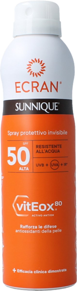 Ecran Sunique invisible spray SPF50 250 Milliliter