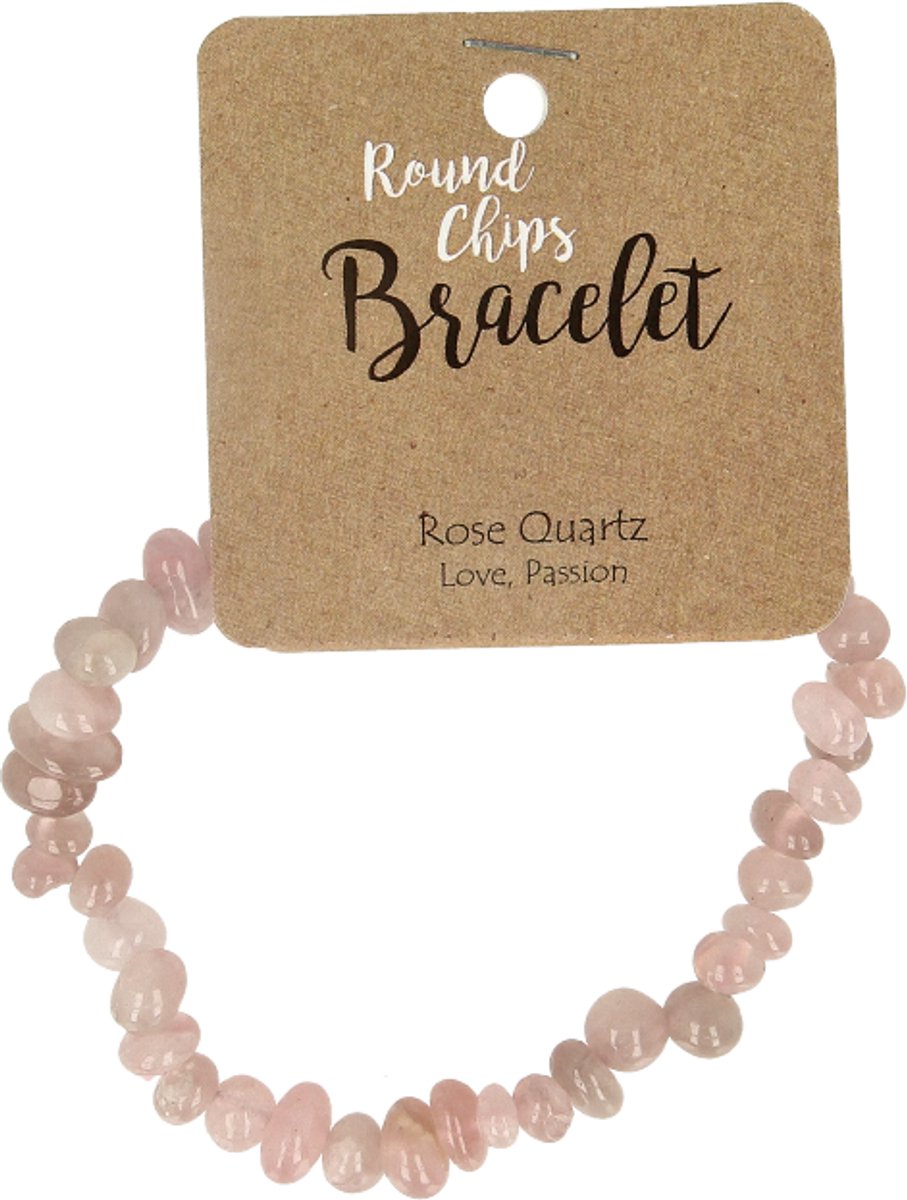 Goedkoopste Splitkralen Armband Roze Kwart