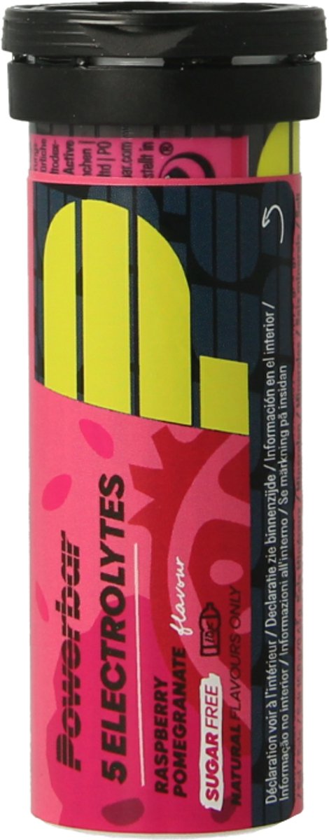 PowerBar Electrolyte Tabs Raspberry Pomegranate - 10 stuks — afbeelding 2