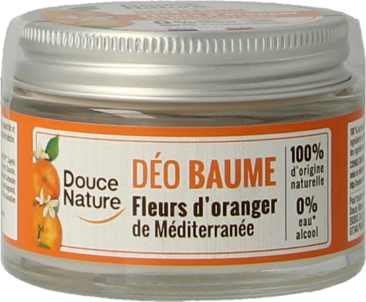 Douce Nature Deodorant balsem oranjebloesem bio 50 Gram