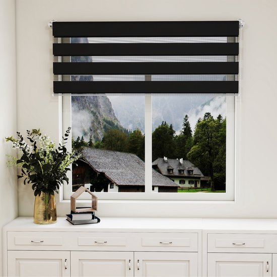 Aufun zebragordijnen Boren niet nodig 90x220 cm (B x L