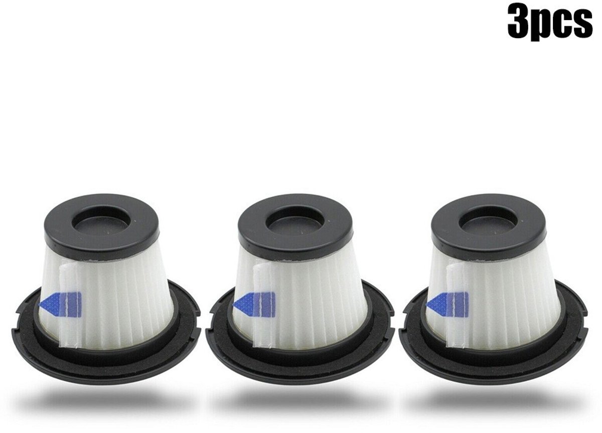 3-delige set vervangende filters voor slaapkamergebruik, stofzuigeraccessoires