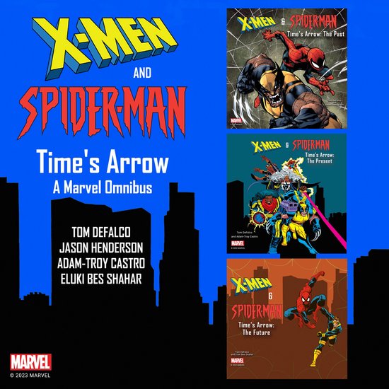 X-Men and Spider-Man: Time's Arrow - cover