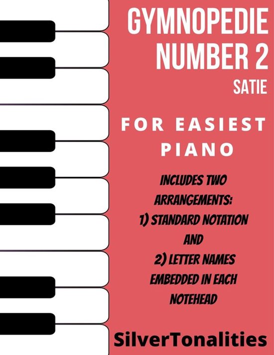 Gymnopedie Number 2 Easiest Piano Sheet Music Combo - cover