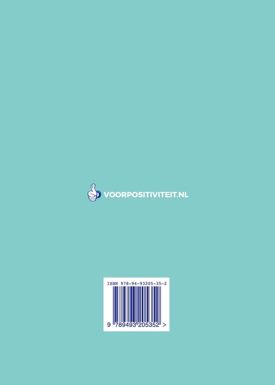 Voor Positiviteit Agenda 2026 - positieve spreuken - A5 formaat - 1 week op 2 pagina's - agenda 2026 volwassenen