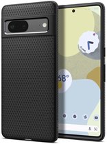 Spigen Liquid Air Google Pixel 7 Hoesje Back Cover Zwart