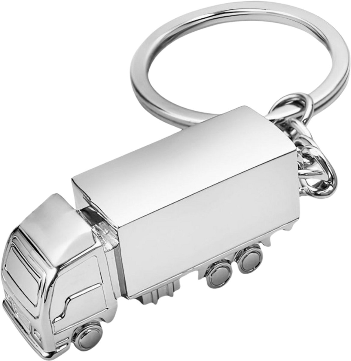 Ainy - Sleutelhanger metal vrachtwagen | sleutelhangers voor volwassenen en kinderen | Gadgets autoaccessoires voor uitdeelcadeau | Ideaal voor sleutels of rugtas