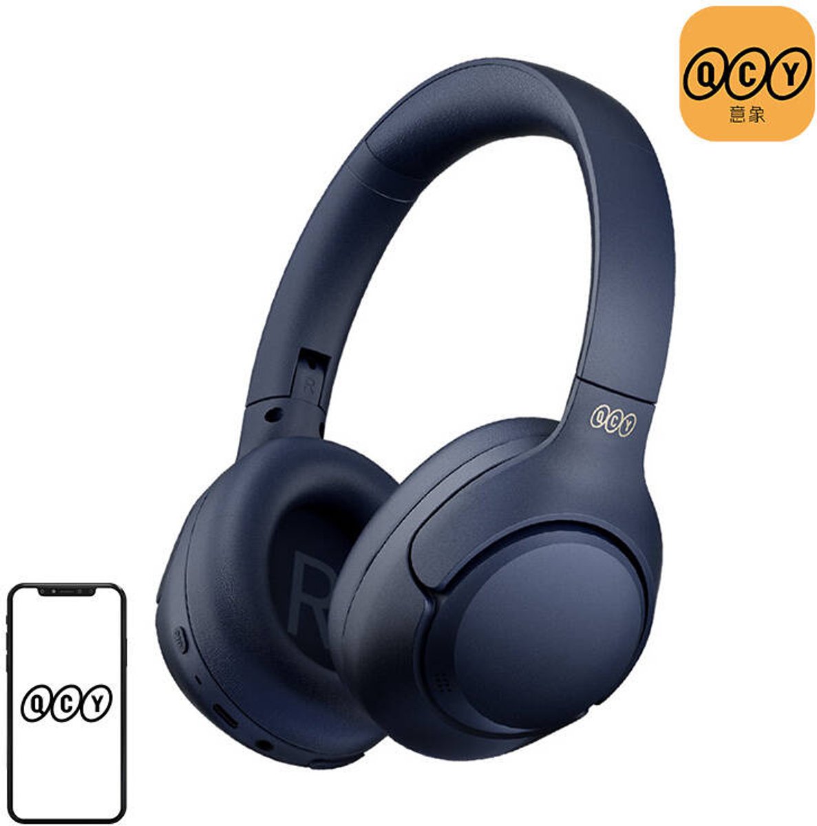 QCY - H3 Blue - Koptelefoon