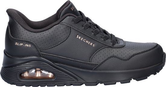 Skechers Hands Free Slip-Ins Uno dames instapschoen - Zwart - Maat 39