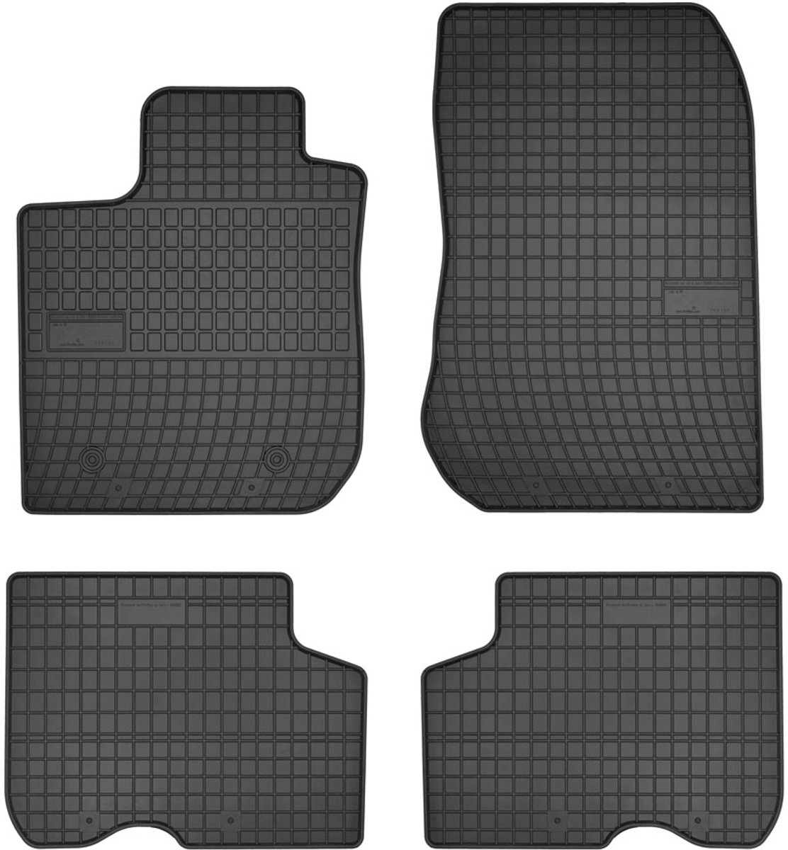 Rubbermatten Dacia Logan 2013-2020 - Frogum