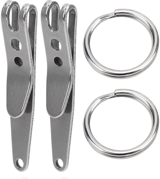 Riemclip sleutelhanger - Clip voor aan de riem - Security gesp