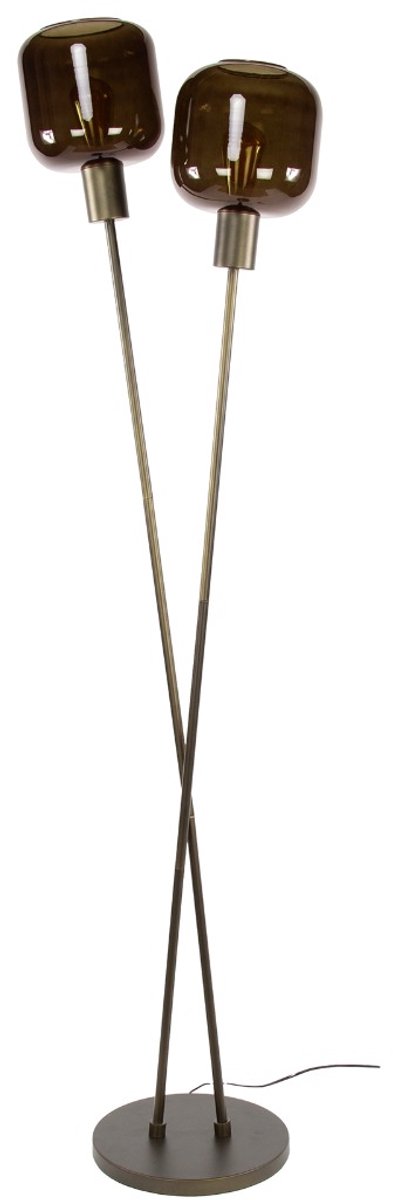 AnLi Style Vloerlamp Bronza 2L