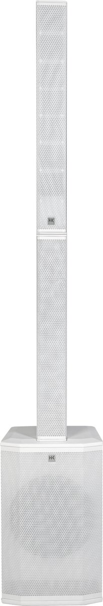 HK Audio Polar 12 MK2 WH - Actieve column PA speaker met mixer