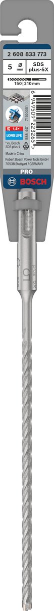 Bosch PRO SDS plus-5X hamerboor, 5 x 150 x 210 mm