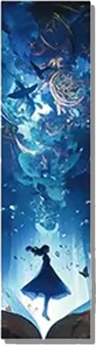 Fantasy Boekenlegger – Bladwijzer – Magisch Design – Enkelzijdig – 15x4 cm – Stevig Karton – Boekenaccessoire