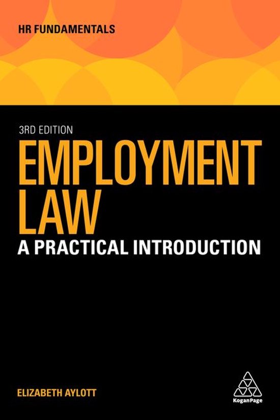 HR Fundamentals series - Employment Law - cover