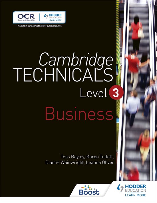 Cambridge Technicals Level 3 Business - cover