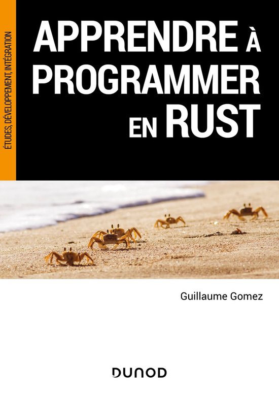 Apprendre à programmer en Rust - cover