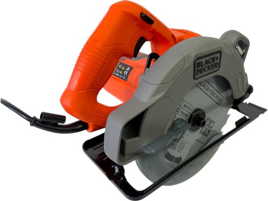 Scie circulaire BLACK + DECKER CS1250L-QS - Réglage de la profondeur 1200W - Laser intégré