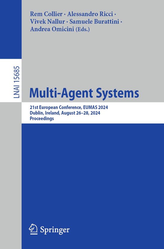 Lecture Notes in Artificial Intelligence - Multi-Agent Syste ... - cover