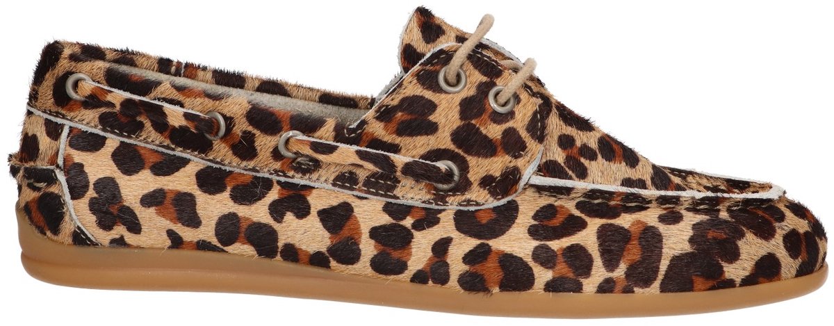 La Strada Mocassin Leopard Suede - Damesschoenen - Maat - 38