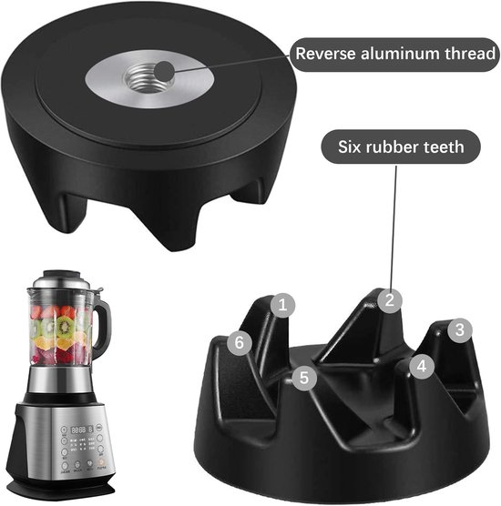 Koppeling met verwijdergereedschap - 8 stuks 9704230 koppeling geschikt voor verwijdergereedschap - geschikt voor Kitchenaid KSB3, KSB5, KSB52, 5KSB5, 5KSB52, originele koppeling voor blenders, blenderaccessoires van Merkloos — afbeelding 4