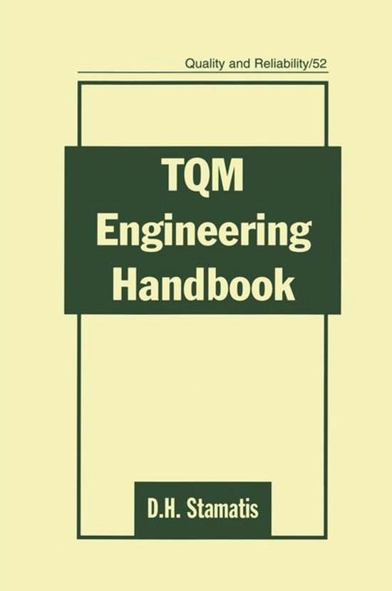 Quality and Reliability - TQM Engineering Handbook - cover