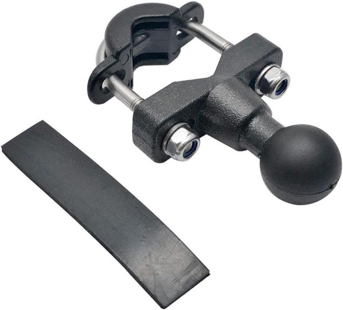 Allecto Plus - Universele U-Bolt Stuurhouder voor fiets en motorfiets met 1 inch, 3/4 inch en 1 1/4 inch montagebasis