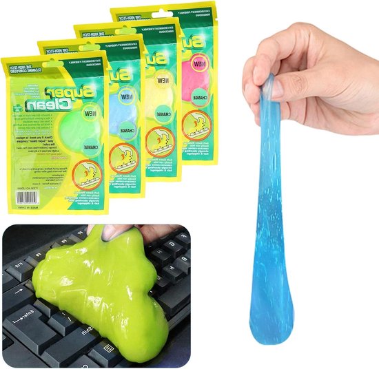 TICARVE Toetsenbord Reinigingsgel Auto Reiniging Putty Slime