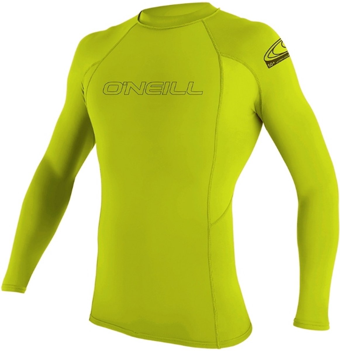 2025 O'Neill Jeugd Basis Skins Lange Mouw Lycra Vest - Lime
