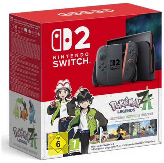 Nintendo Switch 2 - Pokémon Legends: Z-A Bundel - Console - Game