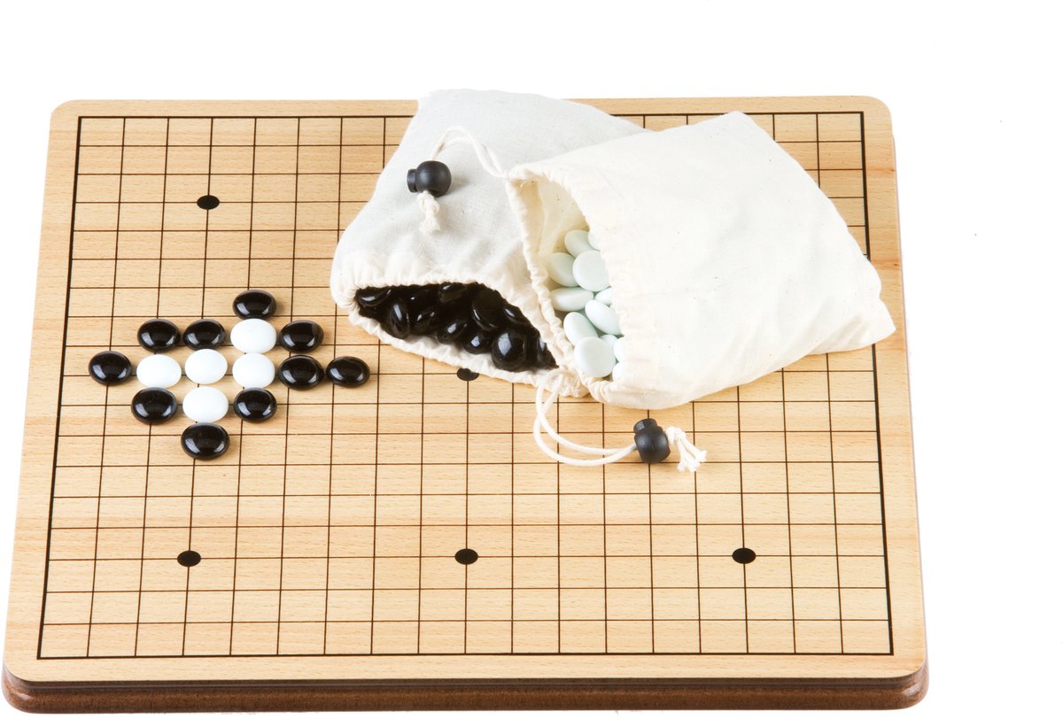 Reis Go Bordspel Magnetisch Opklapbaar 36x36 cm – Strategisch Reisspel met Opbergvak – Engelhart
