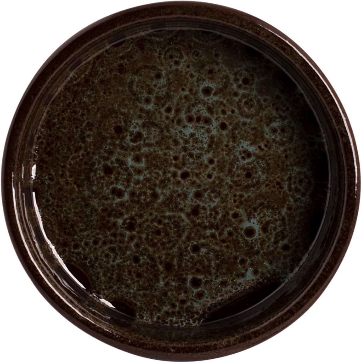 Graupera Ovenschaal Turkey 14 x 3.1 cm Bruin Blauw