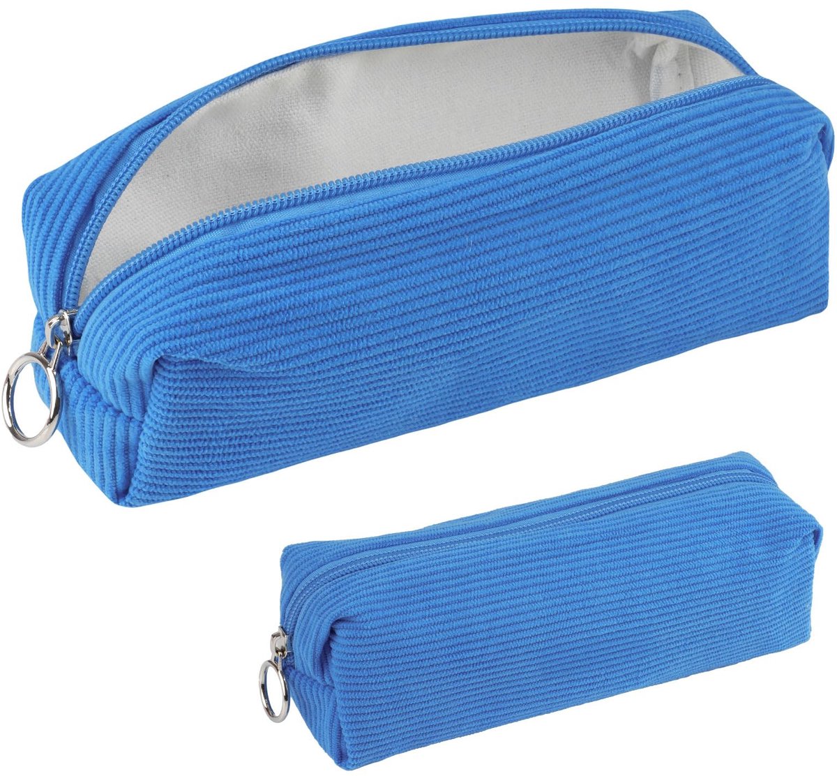 Pennenzak van Ribstof - Trendy Etui voor Tieners - Modieus Design