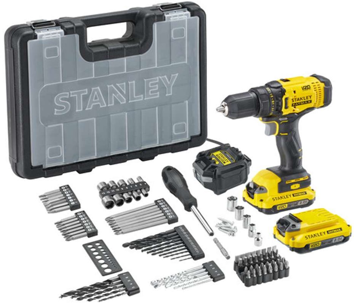 Stanley Fatmax V20 - Schroefmachine - 2x2.0Ah
