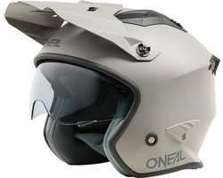 O'NEAL Volt Solid Mat Grijs Trialhelm - Helm