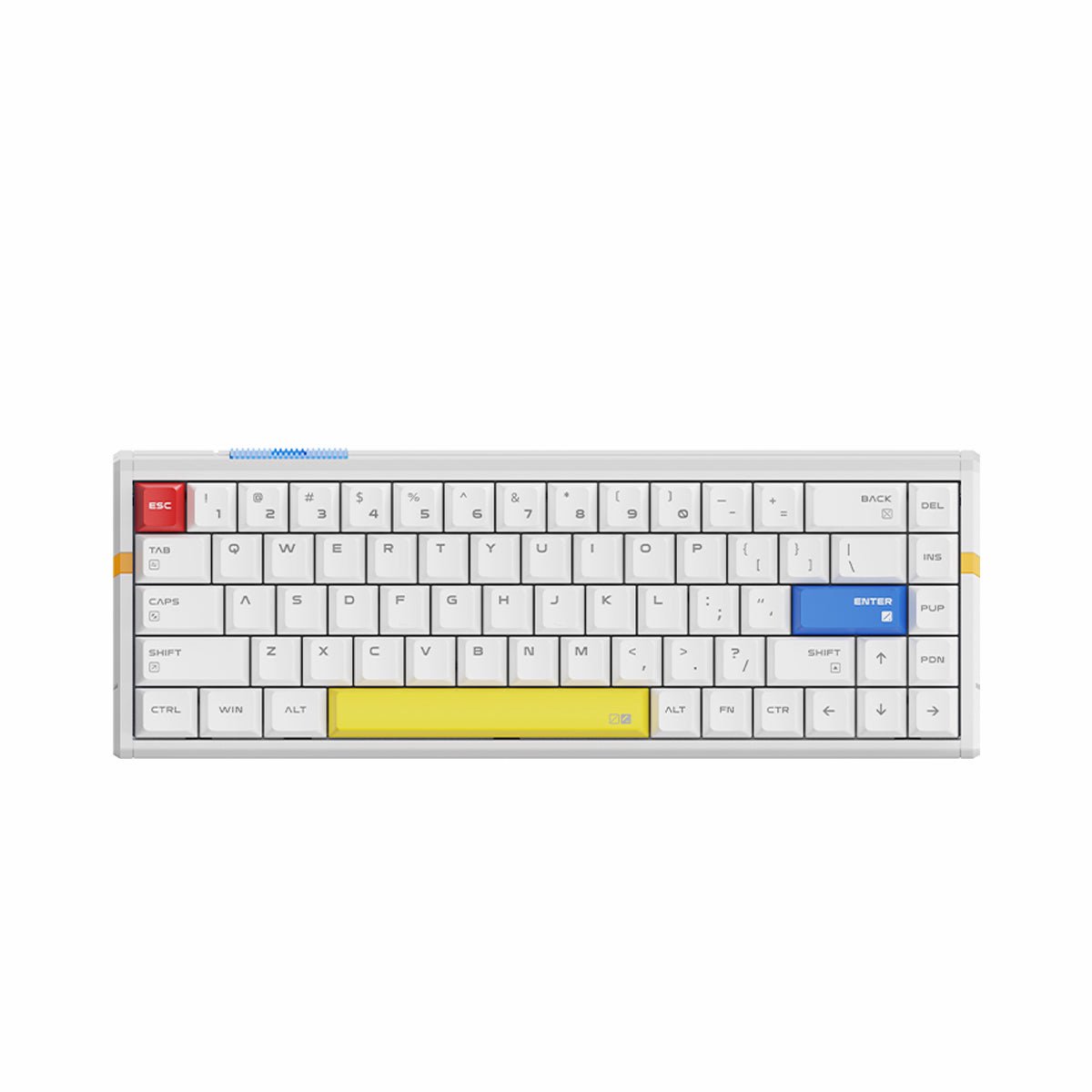 ATK RS6 Ultra White Shadow Hall Effect - Magnetisch Gaming Toetsenbord - Wit