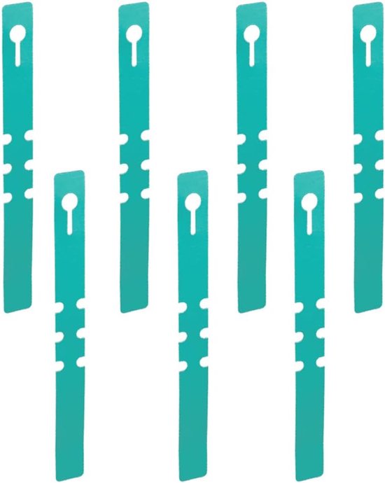 Foto: 100 pcs plant labels green plastic adjustable tree hanging labels wrap around garden plants markers name tag for seed vegetable flower pot plants gardening 2x21cm