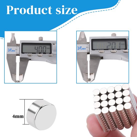 Aenienoe 100 stuks mini-magneten, 3 x 1 mm, N52 neodymium-magneet, rond, kleine sterke magneten voor magneetbord, prikbord, koelkast, whiteboard, handwerk, foto's Aenienoe 100 stuks mini-magneten, 3 x 1 mm, N52 neodymium-magneet, rond, kleine sterke magneten voor magneetbord, prikbord, koelkast, whiteboard, handwerk, foto's