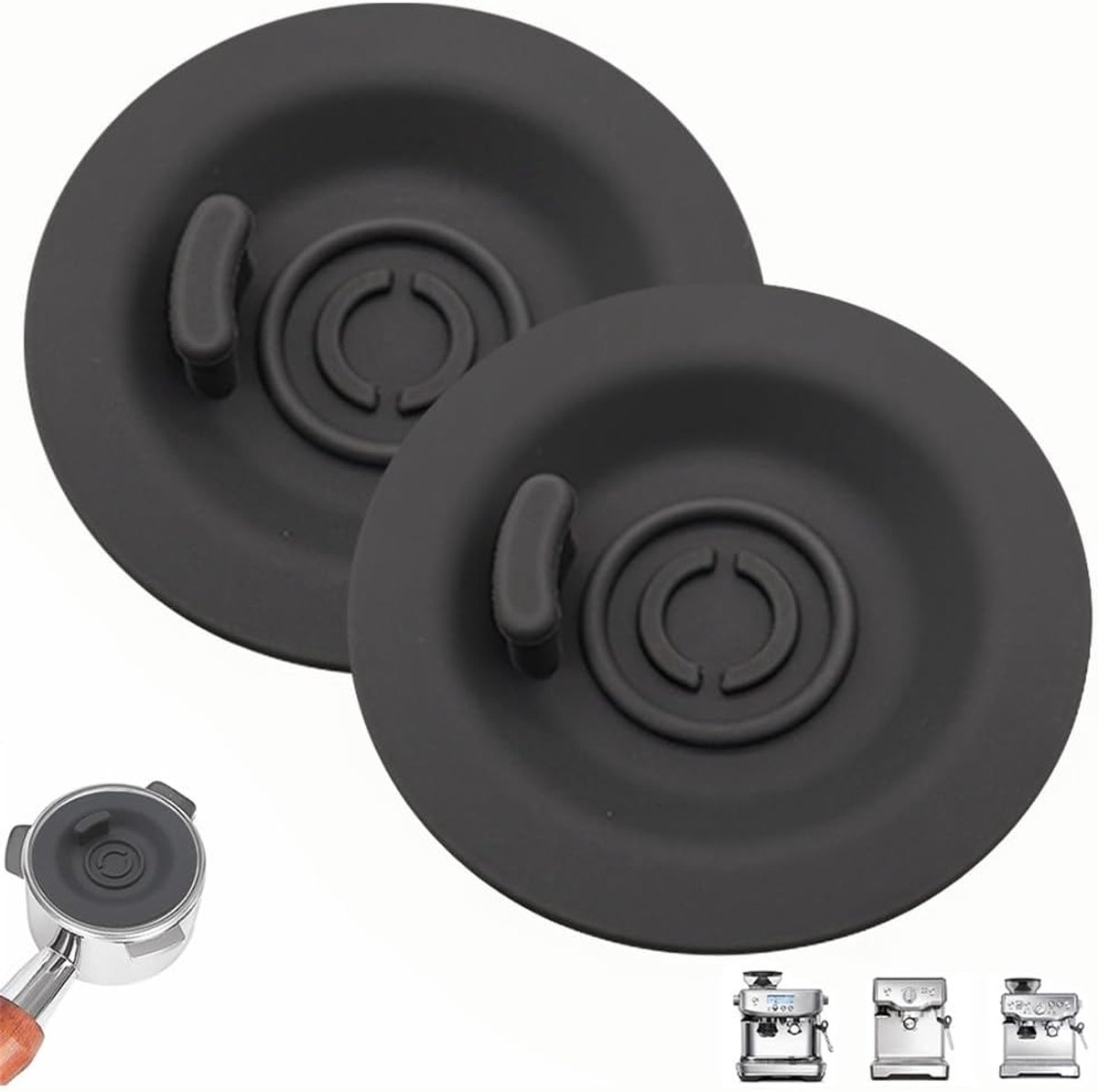 Geschikt voor Breville BES870XL 878 860 880 810 840 reinigingsschaal accessoires voor espresso-apparaat 2-delige reinigingsschaal voor espresso terugspoelen 54 mm
