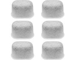 Geschikt voor Breville BWF100 espressomachine 6 koolstoffilters voor water, een alternatief voor wegwerp koffiefilters