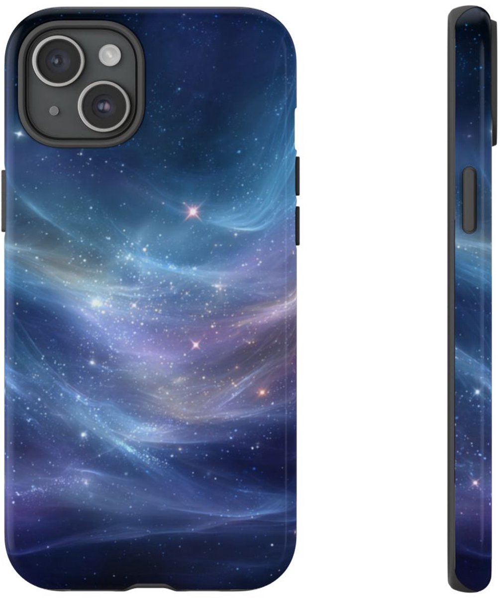 Sprookjesachtige Kosmische Nevel – Telefoonhoesje Geschikt voor iPhone 15 Plus