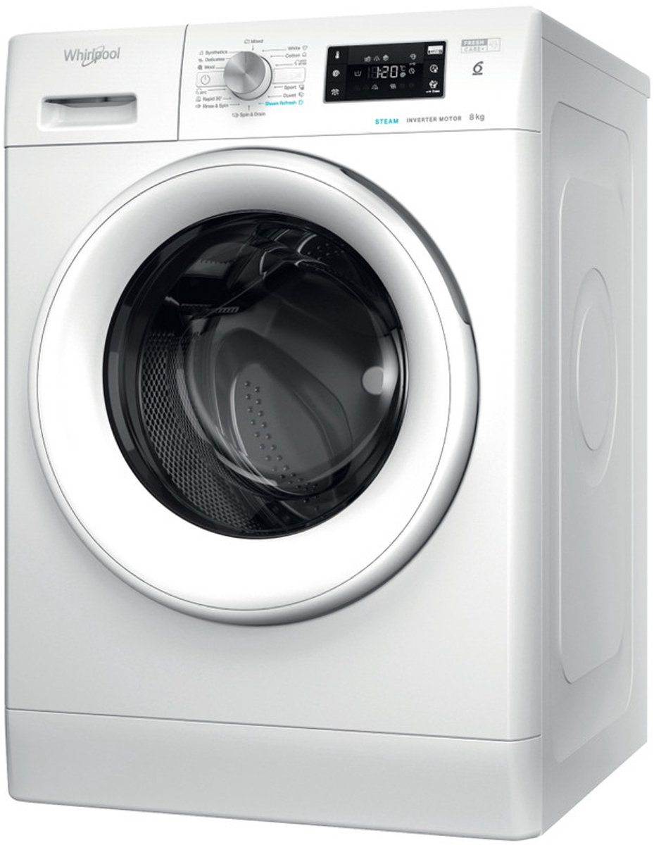 Whirlpool FFB 8469 WV EE - FreshCare+ Steam - 8kg Wasmachine