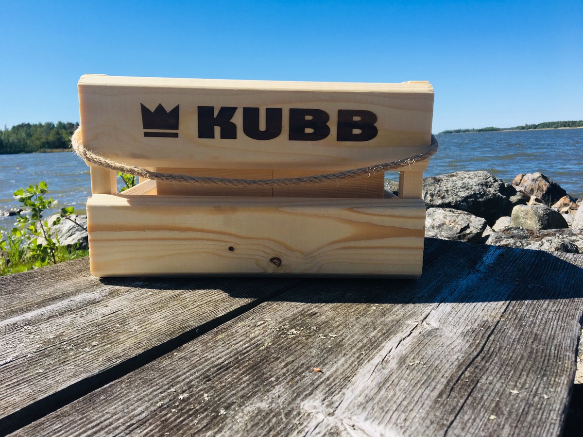 Tactic Kubb – Vang- en werpspel – Origineel Zweeds Werpspel In Luxe Houten Draagkist – Duurzaam Grenenhout — afbeelding 4
