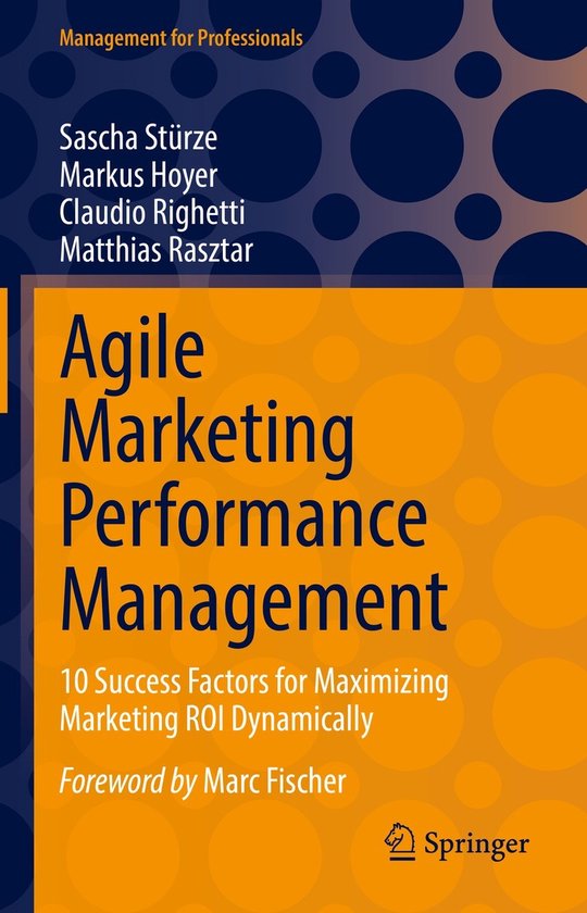 Management for Professionals- Agile Marketing Performance Ma ... - cover