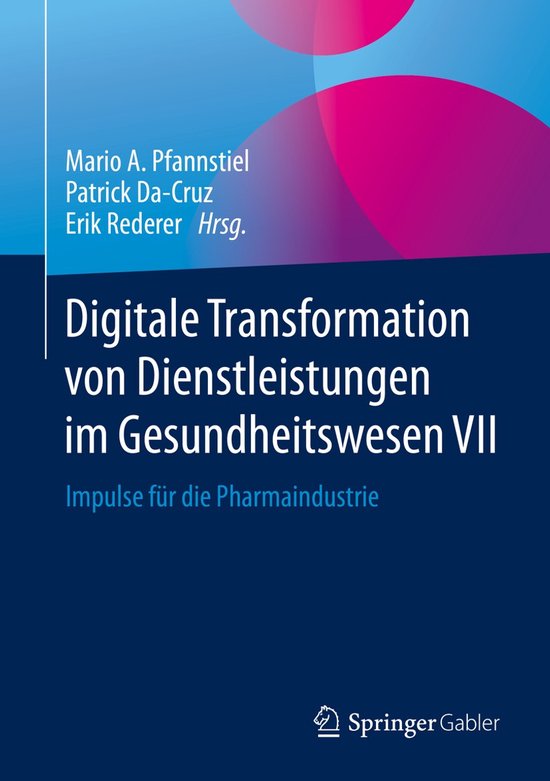 Digitale Transformation von Dienstleistungen im Gesundheitsw ... - cover