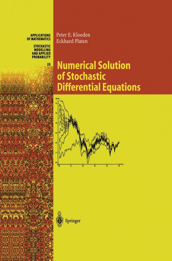 Numerical Solution of Stochastic Differential Equations - cover
