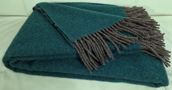 Plaid en Laine - STOCKHOLM - Beige (140x200cm) 100% Laine - Couverture ECO - Collection Plaids.shop®